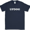 thumbnail image 1 of Updog What Up Dog T-Shirt Funny Whats Up Humor Gift Joke Novelty Tee - Navy, L, 1 of 1