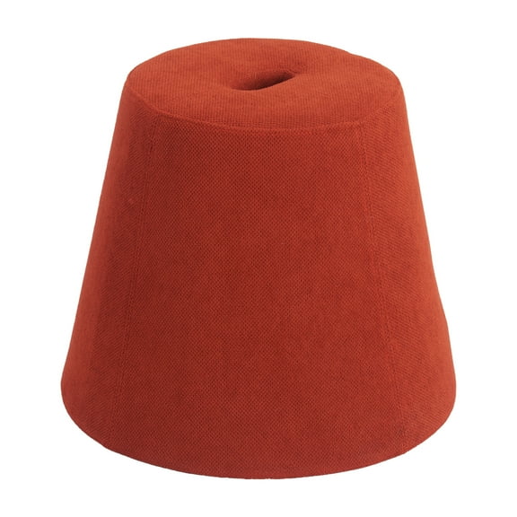 Upela Ottoman Red Ottoman, Modern Style, Stackable for space saving storage, Plywood, Indoor Living