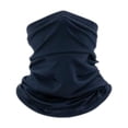 thumbnail image 1 of Upf 50+ Neck Gaiter Face Mask Breathable Quick Dry Tube Scarf Multi Functional Face Cover For Cycling Running Outdoor Sports(Blue-42X24Cm), 1 of 2