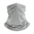 thumbnail image 1 of Upf 50+ Neck Gaiter Face Mask Breathable Quick Dry Tube Scarf Multi Functional Face Cover For Cycling Running Outdoor Sports(Light Grey-42X24Cm), 1 of 2