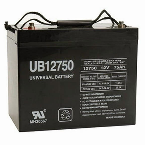 Upg  Ub12750 - Group 24  Sealed Lead Acid Battery