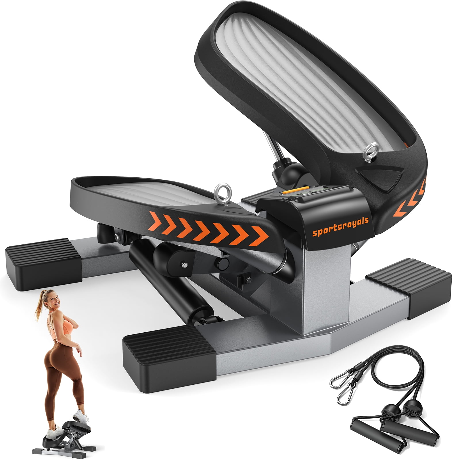 UBesGoo Mini Aerobic Stepper, Stair Climber Twist Fitness