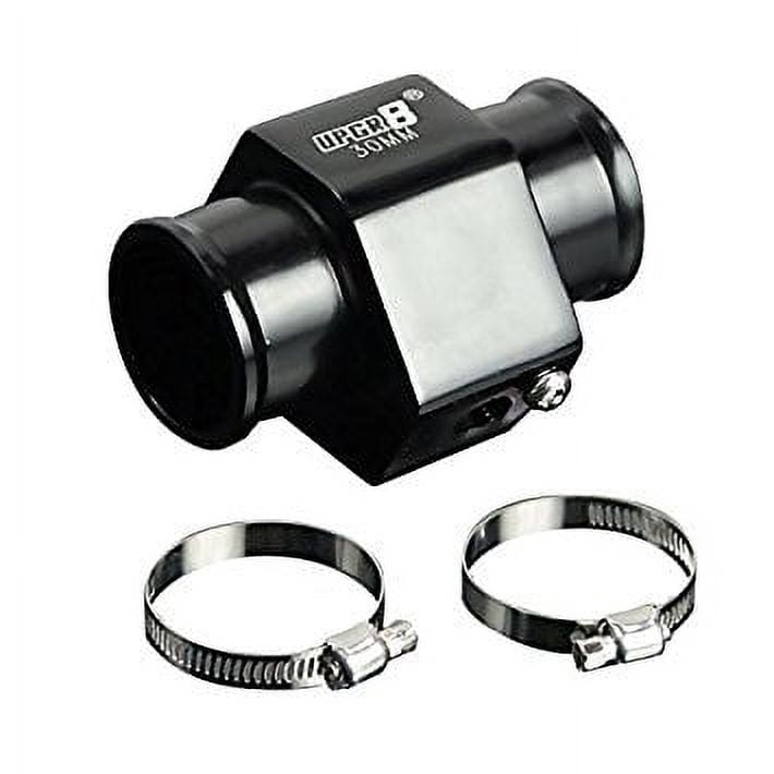 Upgr8 Aluminum Water Temperature Sensor Adapter (32MM, Black)
