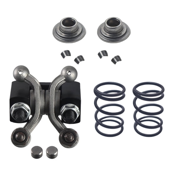 Upgrade 1.3 Ratio Solid cast Racing Shaft Rocker Arm with 22lb Race Springs kit for Predator 196cc 212cc 224cc Non Hemi for Honda GX160 GX200 Engine MiniBike Performance Parts