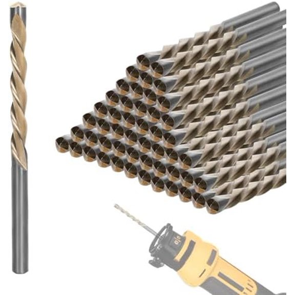 Upgrade 100 count Drywall Bit, 5/32 Inch Drywall Drill Bit for , Drywall  Bit, Drywall Guide Point  Bits, Drywall Router Bits for Use with Spiral