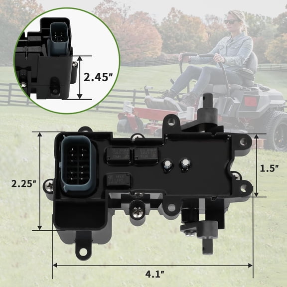 Upgrade 136-4213 Mower Brake Control Module Compatible with Toro E Series Quest S Series Quest TimeCutter and Ex-Mark Lawn Mowers Helps Address Power Start Issues Replaces 130-6892 132-0935