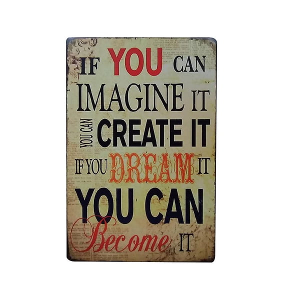 Upgrade 1pcs Special Iron Sign Painting