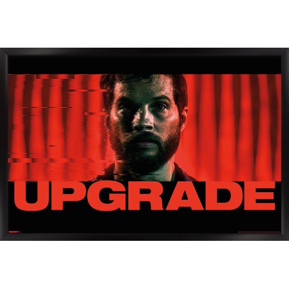 Upgrade (2018) - Horizontal One Sheet Variant Wall Poster, 22.375" x 34" Framed