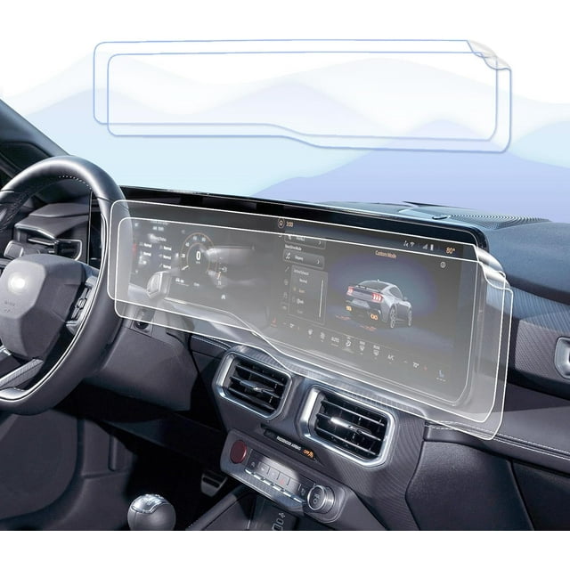 Upgrade 2pcs 2025 2024 Mustang Screen Protector Matte For 2024 Ford