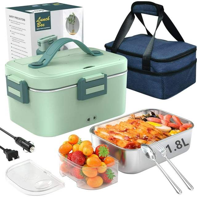 Upgrade 3 in 1 Electric Lunch Box Food Heater for Adults Portable 12V