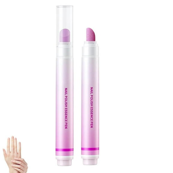 Upgrade 3-in-1 Nail Care Pen, 2025 Cuticle Pusher with Ceramic Tip for Hang nails, Dry & Damaged Nails, Nail Cuticle Remover Pens, for Moisturize Strengthen Nails