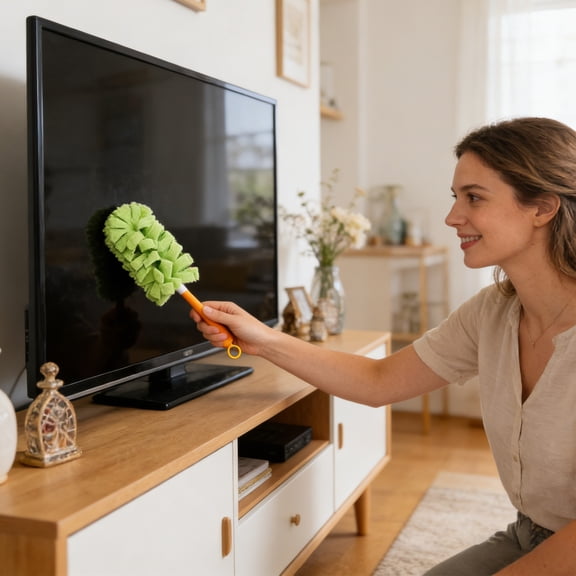 Upgrade 360° Electrostatic Duster Refills, 2026 New Duster Refills Reusable, The Sustainable Choice for a Dust-Free Home, Microfiber Dusting Heads, Duster Refills Washable for Hand Duster(10pcs)