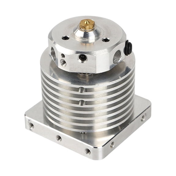 Upgrade 3D Printer Parts Assembled Extruder Hotend with PTFE Tubing for Bulldog, MK8 and Other Types of Extruders