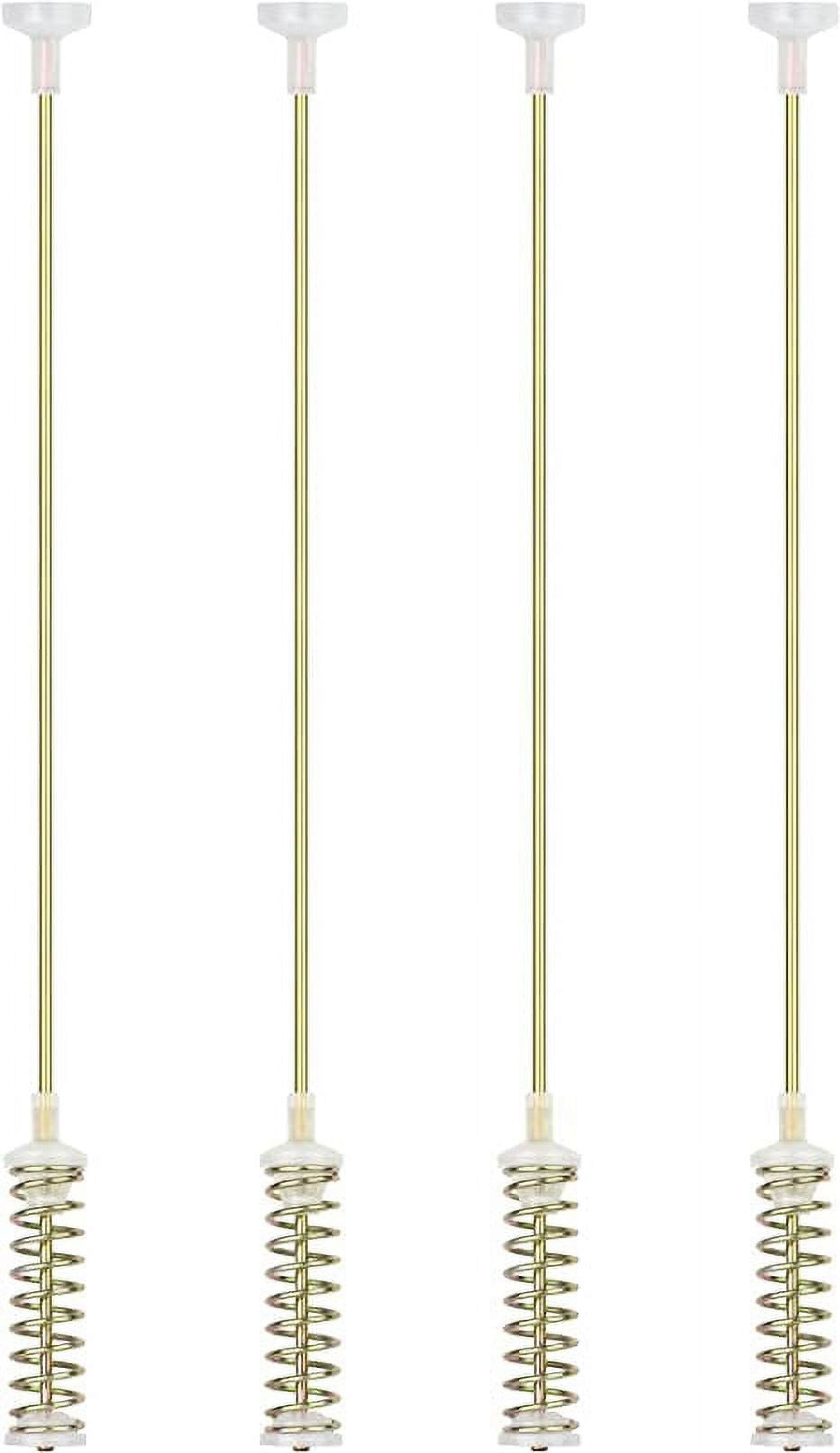 Upgrade 4 Pieces DC97-16350E Washer Damper Suspension Support Rods Compatible for Samsung Washer Replacement Part DC97-05280K DC97-16350J DC97-05280W PS4276369 3282690