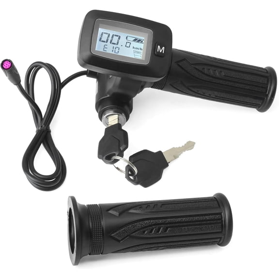 Upgrade 48V Throttle with M Key button Replacement for tutti Soleil 01 for Tuttio Soleil01 for tutto Soleil 01 Electric Dirt Bike Note the buttonwith M) is not compatible with the one (without M)