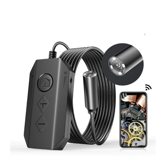 Upgrade 5.0MP HD WiFi Borescope Semi-Rigid Snake Inspection Camera With Auto Focus 6X Zoom HD Snake Camera , User-Friendly Borescopes