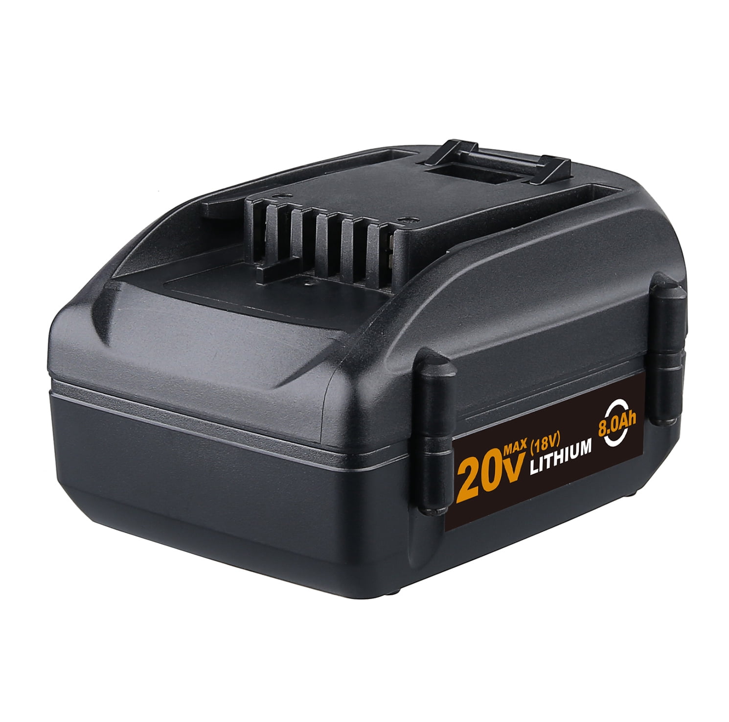 Aazon.co: 2-Pack 6.0Ah Replaceent Battery For Worx 20V Battery For - View #4