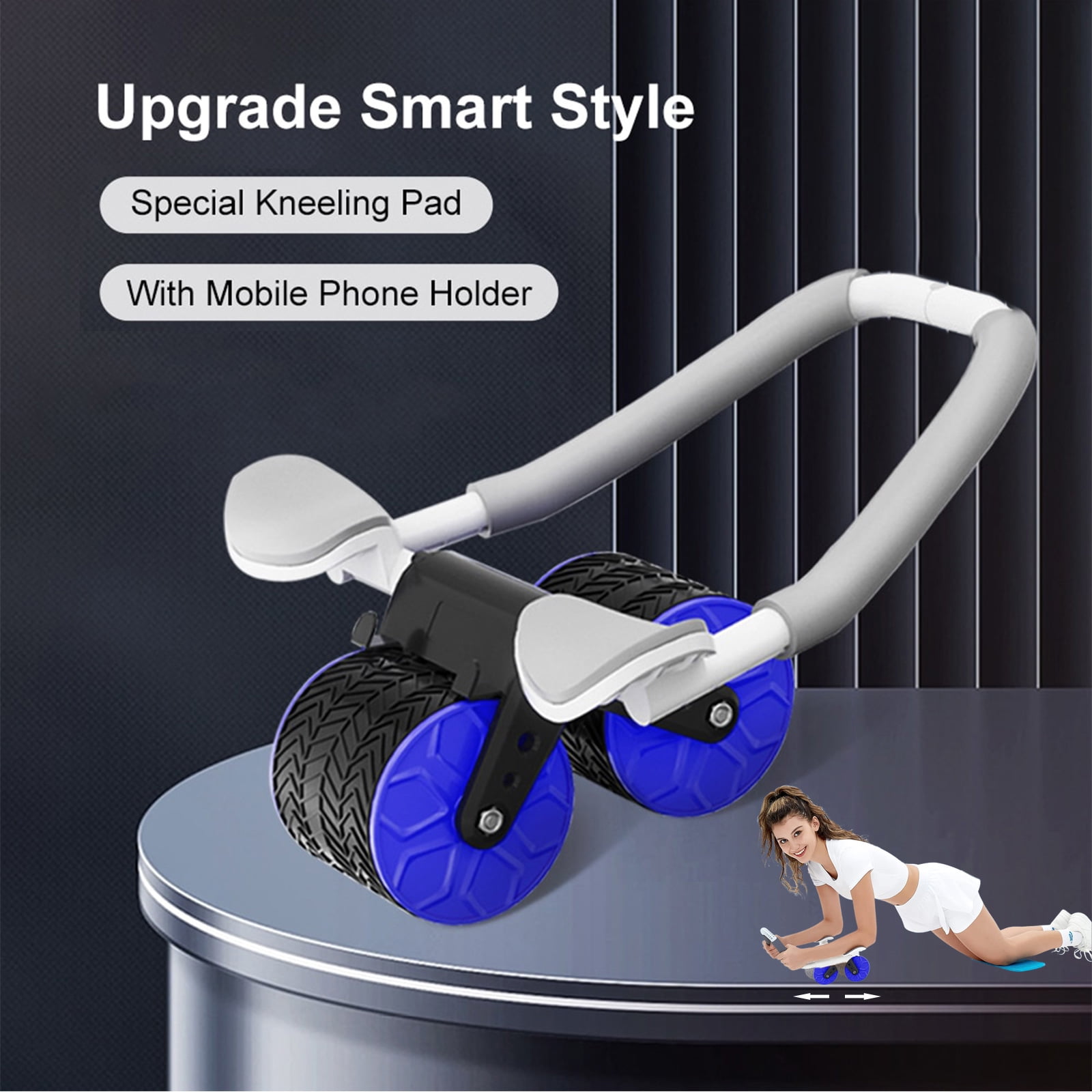 Upgrade Ab Roller Wheel Ab Abdominal Exercise Roller with Elbow Support