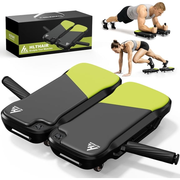 Upgrade Ab Roller Wheel Detachable Abdominal Wheel With 360 for Core Workout, Multi-Directional Abs Roller Board For Full body exercise Home Gym of All Fitness Levels, Ab Trainer with 8 Wheels