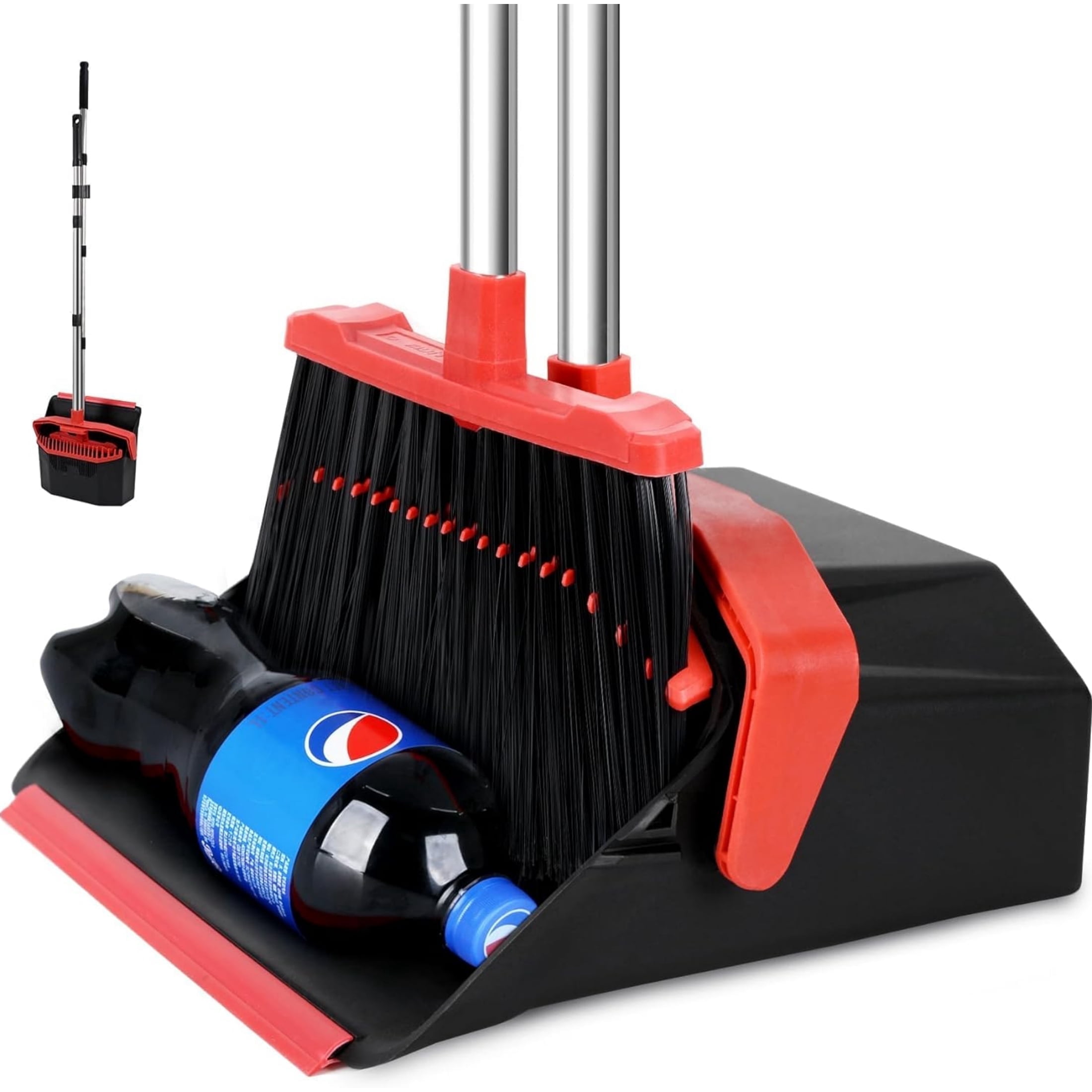 Tiumso Long Handle Dustpan And Brush Set With Hand Broom And Dustpan tiumso-long-handle-dustpan-and-brush-set-with-hand-broom-and-dustpan