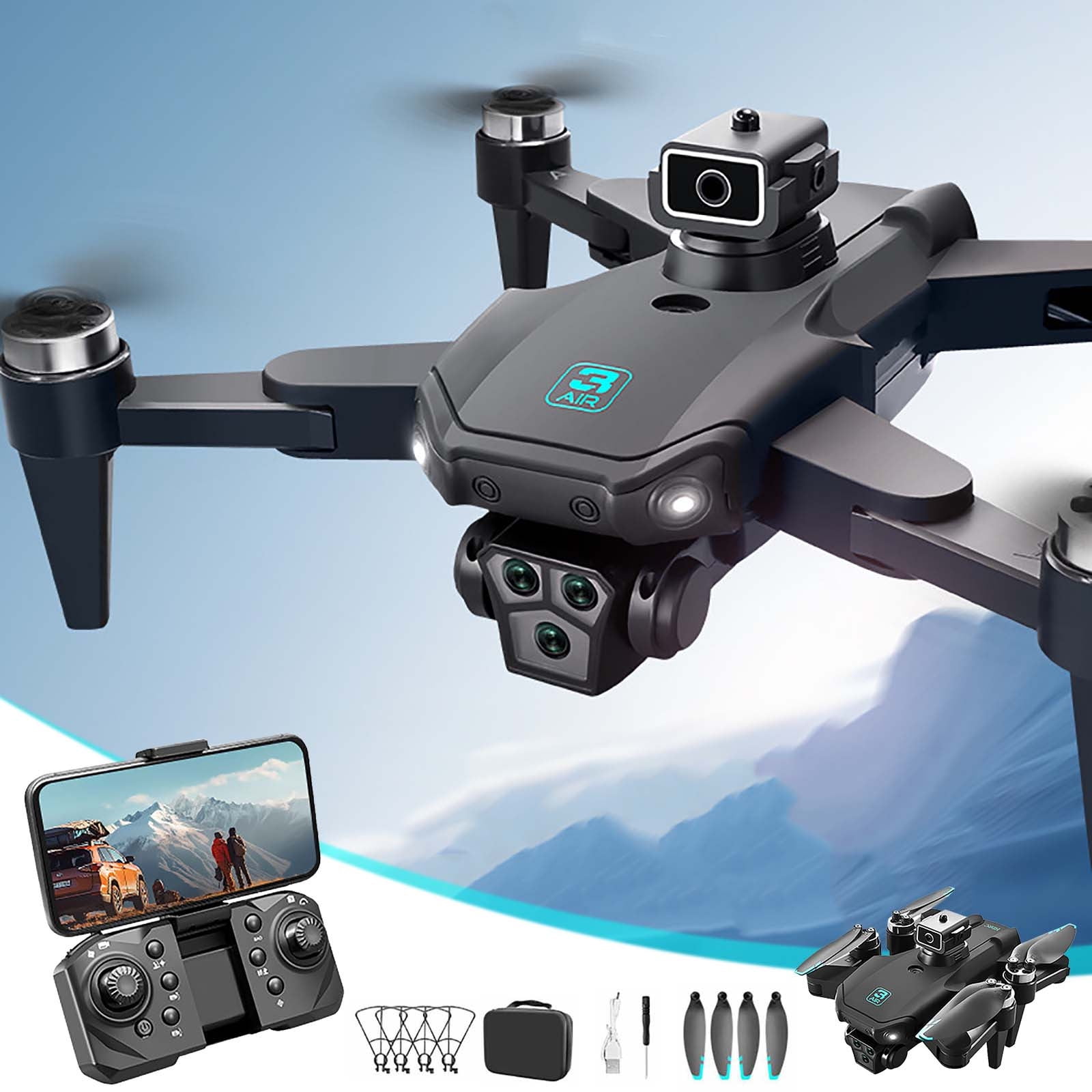 Upgrade Camera Drone Unmanned Aerial Vehicle with Brushless Power Highdefinition Aerial