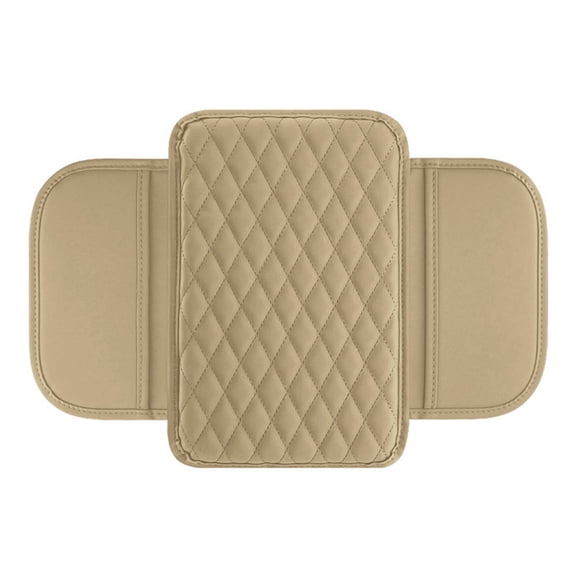 Upgrade Center Console Cover with Microfiber Armrest and Storage Bags for Vehicle Interior Storage Enhancement