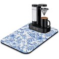 thumbnail image 1 of Upgrade Counter 19.5x12in Extra Large Coffee Drying Mat Super Absorbent Diatom Mud, Decorative Pattern, Ideal for Dish Draining, Reusable, Coffee Mat Washable & Perfect for Any Kitchen, 1 of 7