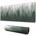 thumbnail image 1 of Upgrade Your Desk with Forest Pattern - XXL Mouse Mat, Large Extended Thin Pad with Non-Slip Base & Stitched Edges - for Gaming & Office (31.5 x 11.8inches), 1 of 7
