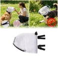 thumbnail image 1 of Upgrade Dog Foxtail Mask, Dogs Net Mesh Hood with Mouth Zipper Head Face Ear Protector Field Guard Prevent Foxtails Chewing and Licking, Allows Panting and Drinking, 1 of 2