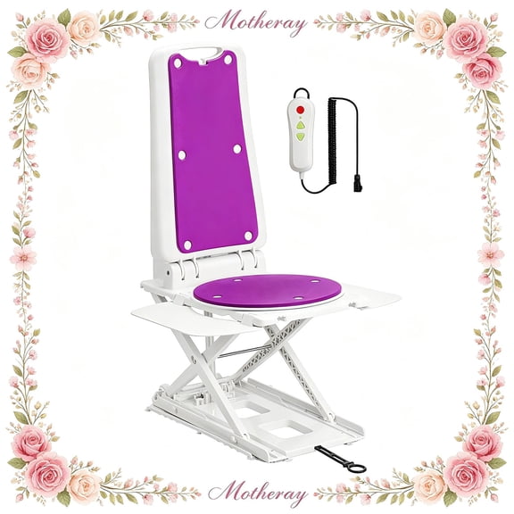 Upgrade Electric Lift Chair for Mobility Impaired Users,Foldable Power Standing Lift Chair for Bathtub, Living Room & Post-Surgery Recovery,Support Max 308 LBS,No Assembly