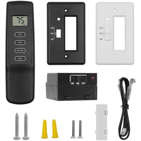 Upgrade Fireplace Remote Control Thermostat Kit, Millivolt Gas Valve Fireplaces and Stoves, for skytech Ambient Majestic monessen Vermont etc, 5 Year Warranty$$Plumbing & HVAC