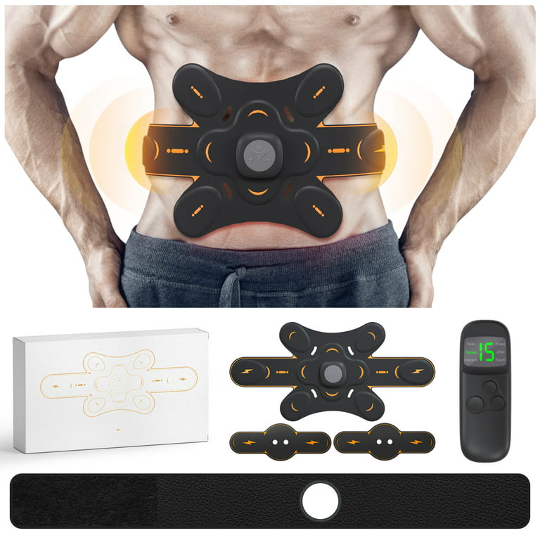 Upgrade Fitness Abs Stimulator, Ab Machine Ab Workout Equipment With Remote  Control, Portable Ab Stimulator Abdominal Toning Belt at Home Office, Gifts  For Men Women 