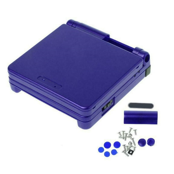 Upgrade Full Housing Case Cover Replacement Shell for Nintendo for GBA for SP, Blue
