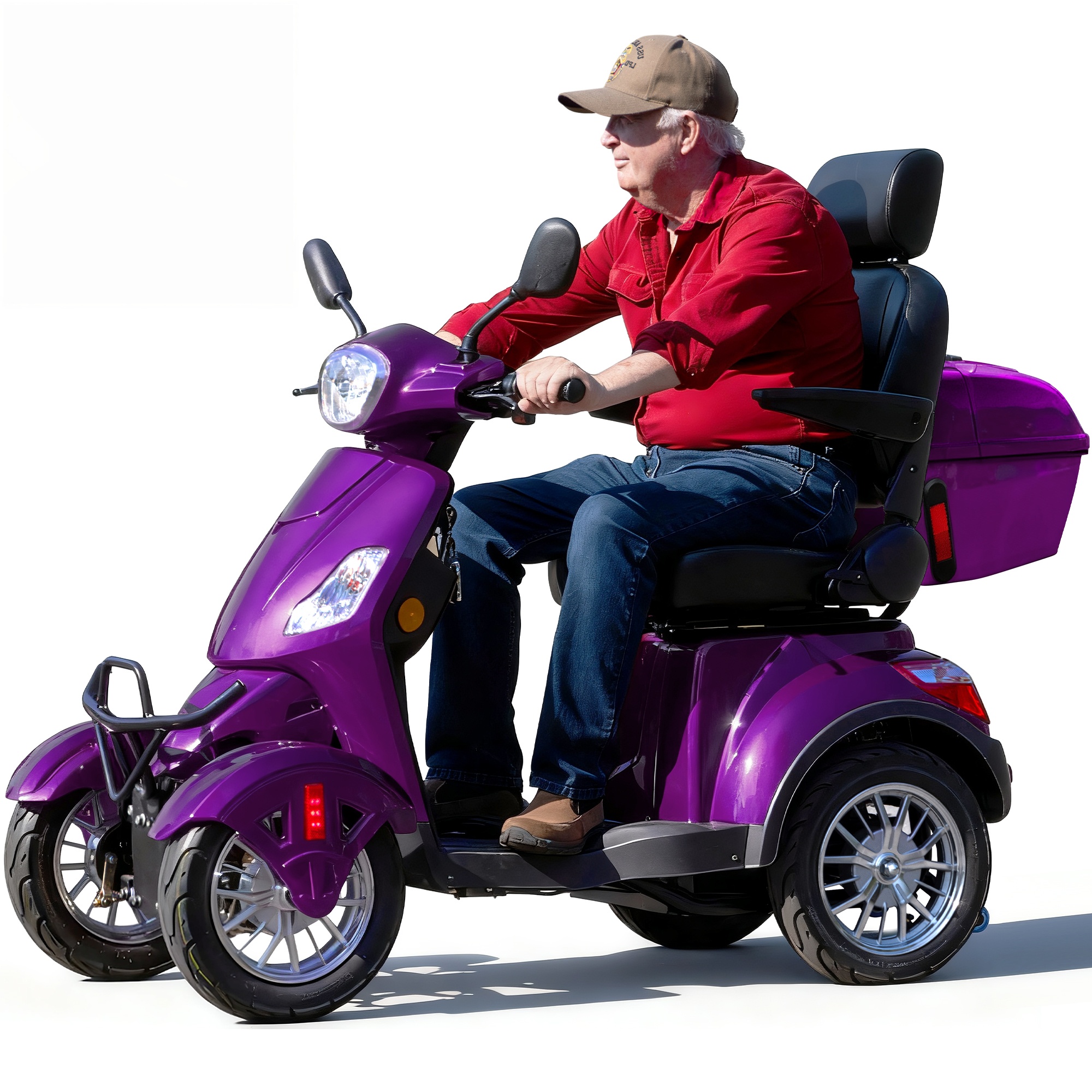 Upgrade Heavy Duty 4 Wheel Mobility Scooters Seniors Adults 500lbs Capacity Arshin 800W Terrain Fast Mobility Scooter Travel Electric Powered Chair 2: Worth Buying?