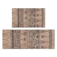thumbnail image 1 of Upgrade Your Home with a Farmhouse Moroccan Throw Rug - Washable, Non-Slip, Soft Low-Pile Kitchen Rug - Rustic Tribal Black and White Design for Entry or Front Doors, 1 of 7