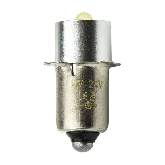 Upgrade LED Replacement Flashlight Torch Bulb 5-30V 3W P13.5S High Bright Bulb