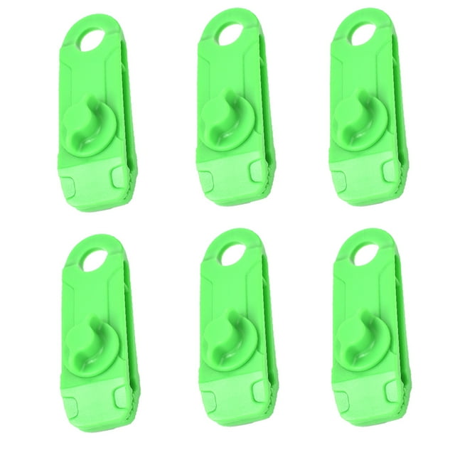 Upgrade Large Tarp Clips Heavy Duty Lock Grip -Total 6 PCs Tarp Clamps ...