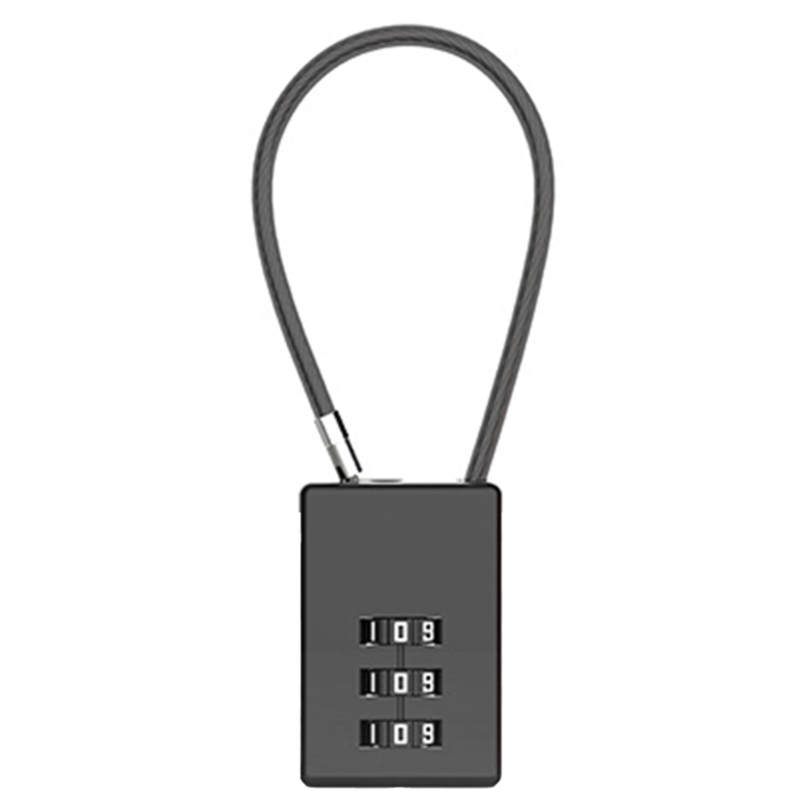 Upgrade Lock Head Hard To Break Wire Rope Password Lock Backpack
