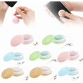 thumbnail image 1 of Upgrade Macaron Phone Screen Cleaner, 2026 New Portable Mobile Screen Cleaning Cloths Wiper Eye Glasses Cleaning Tools, Macaron Mobile Phone Screen Wipe (12 Pcs), 1 of 6