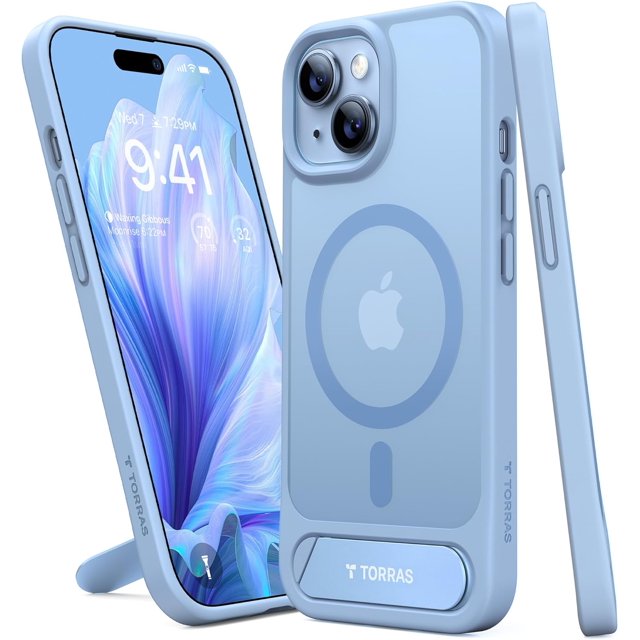 Upgrade & Stand Designed for iPhone 15 Case fit for MagSafe
