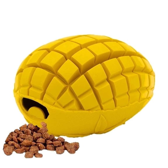 Upgrade Mango Dumbbells Dog Chew Toys for Aggressive Chewers Large Dogs, Indestructible Tough Dog Toys Interactive Durable with Mango Scent, Dental Clean Highly Bite Resistant