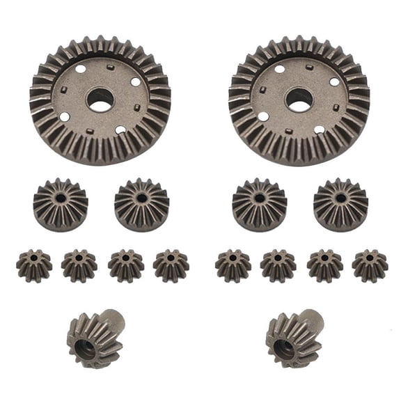 Upgrade Metal Gear 30T 24T 12T Differential Driving Gears 0011/0012/0013/0014 fo