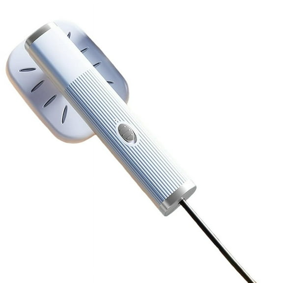 Upgrade Mini Ironing Machine Traveling Sewing Portable Handheld for Clothes Home White