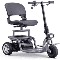 Upgrade Mobility Scooter Lightweight Foldable,All Terrain Mobility Scooters for Seniors & Adults,Arshin 300lbs Electric Wheelchair Strong Device for Travel,Variable Speed(Black)