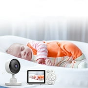 Upgrade Monitor, 3''Sreen With 30-Hour Battery, Pan-Tilt-Zoom Video Baby Monitor With Camera And Audio, Night Vision, VOX, 2-Way Talk Intelligent Monitor