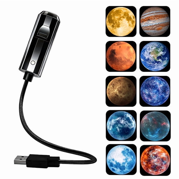 Upgrade Moon Projector Night Light,,10 Planet Modes Nebula Lamp,Star Projector Night Light with USB,Romantic Atmosphere Lamp for Selfie Backgroun Bedroom Decor