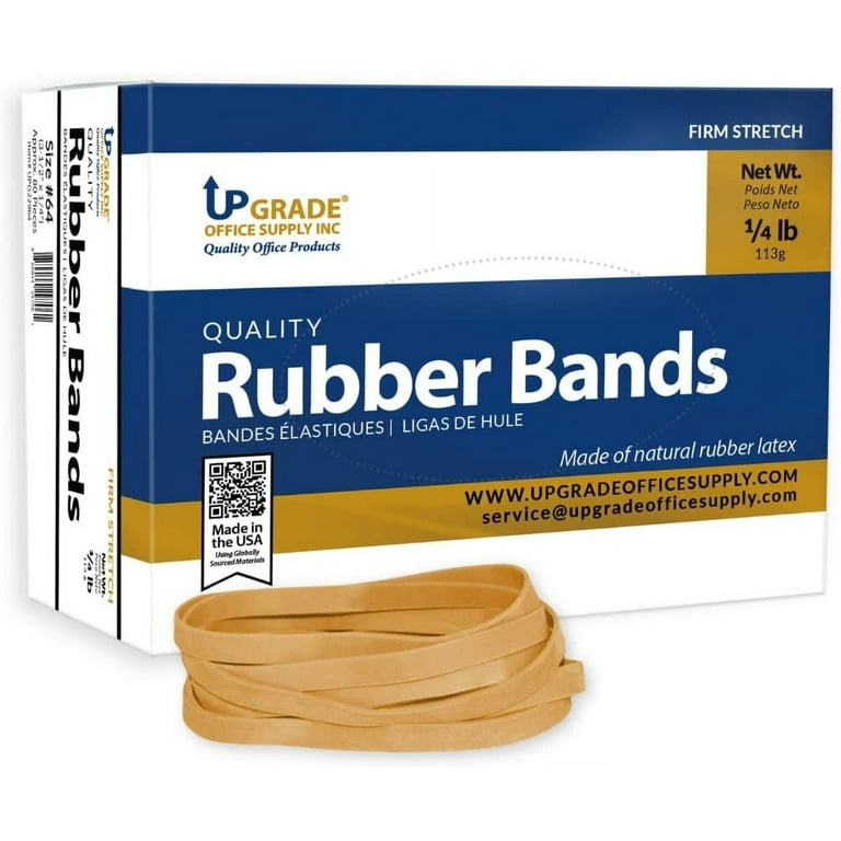 Upgrade Office Supply UPG22964 Rubber Bands Size 64 3 1 2