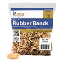 Upgrade Rubber Bands Size 10, 1/4 lb Bag, USA