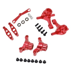Upgrade Parts Fit for TT02 1:10 Scale Truck Car Vehicle Hobby Model Assembly Modification Red - Steering Set