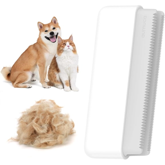 aumuca Pet Hair Remover, Lint Remover Carpet Rake, Fur Removal Tool, Remove Embedded Fur from Furniture, Couch, Bedding, Rugs, Blanket